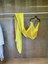 1998 Silk Yellow Scarf