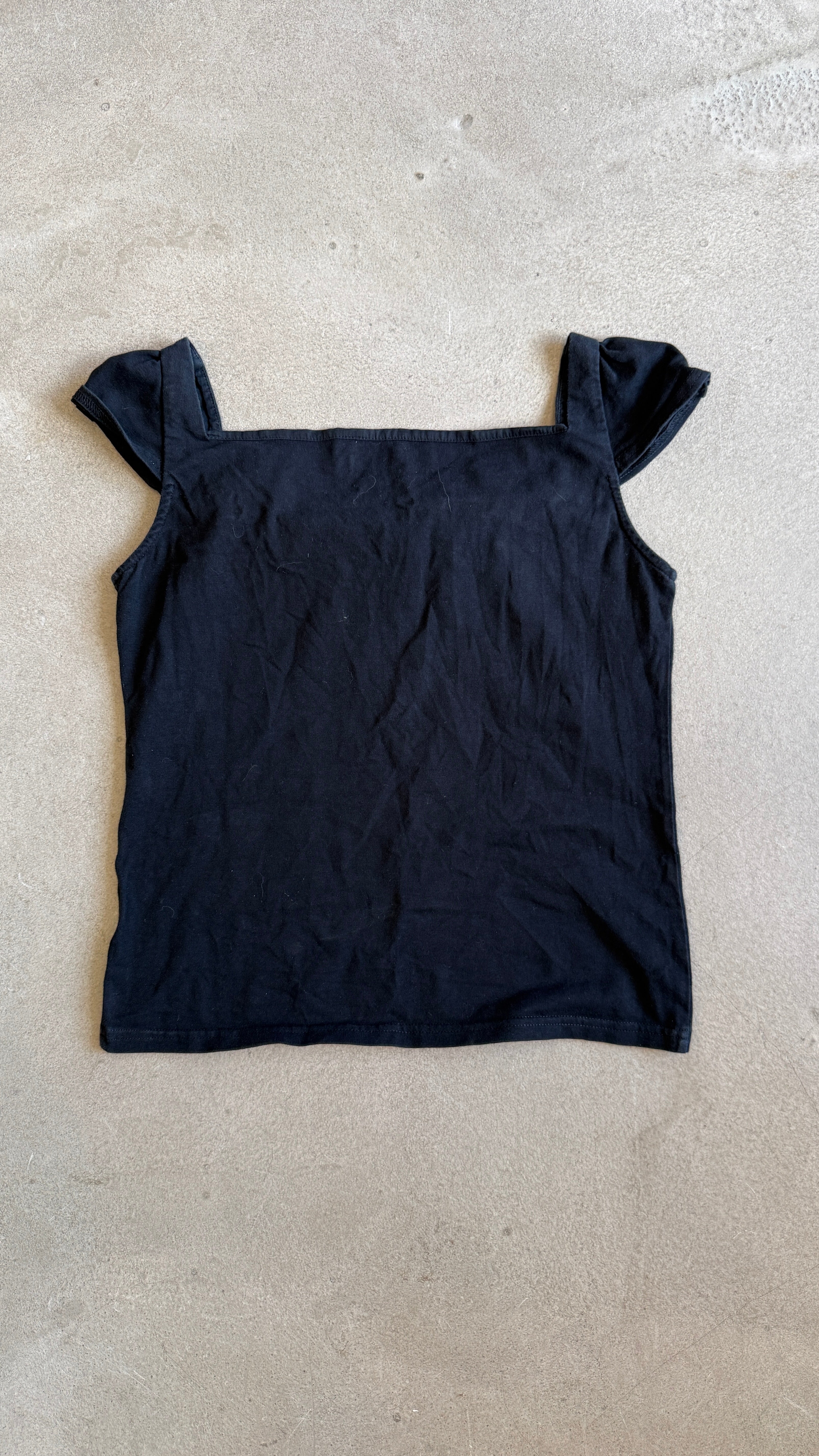 Vintage Black Cami Top