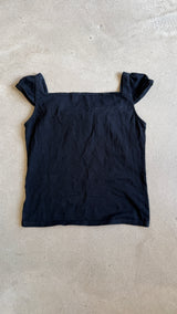 Vintage Black Cami Top