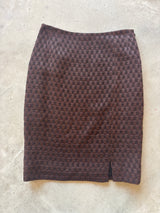 Brown Pencil Skirt