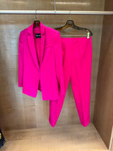 Tuxedo Hot Pink Wool Suit