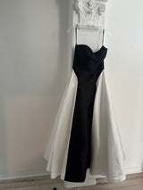 Black and White Ballgown