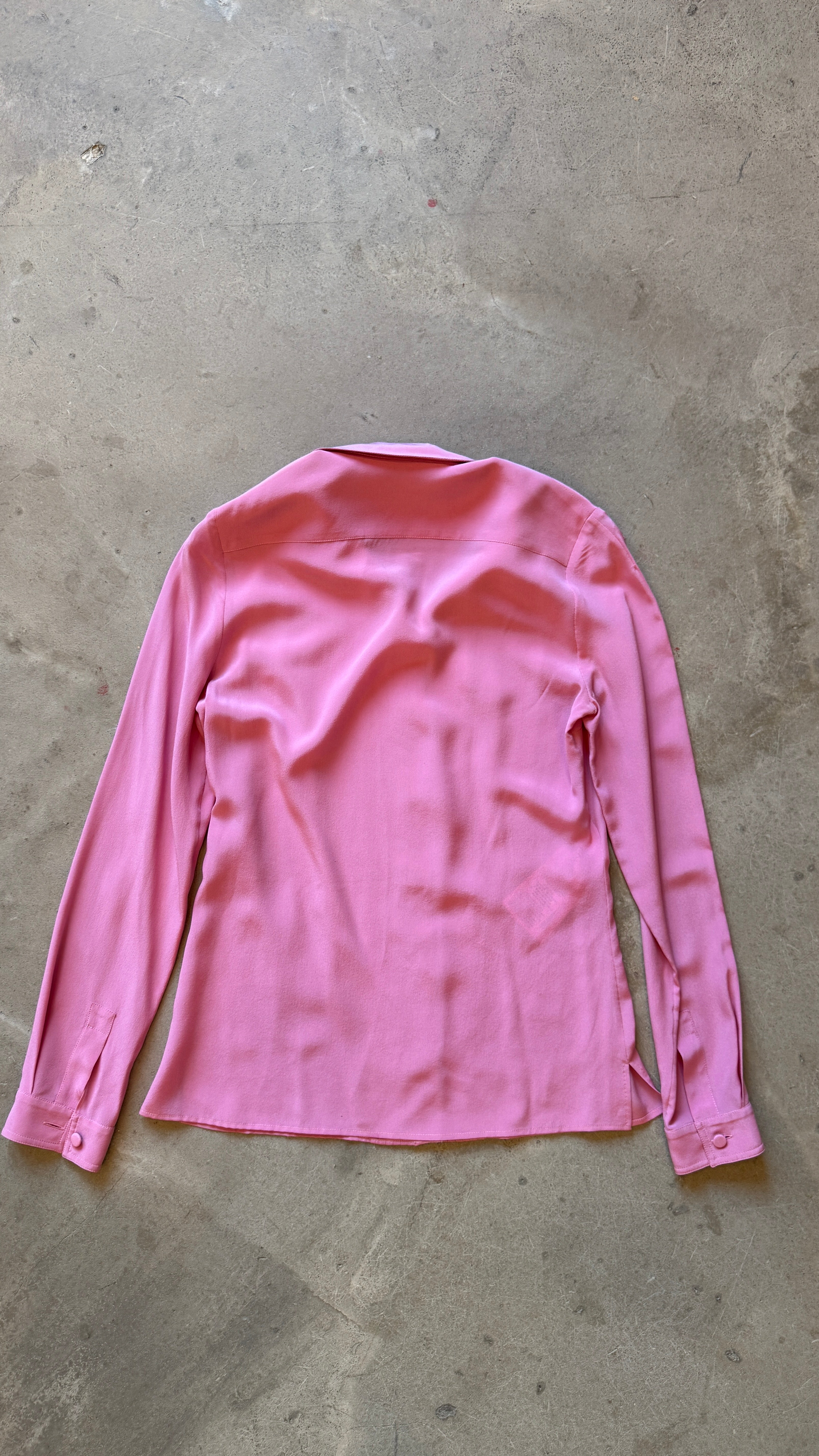 Pink Pintuck Shirt