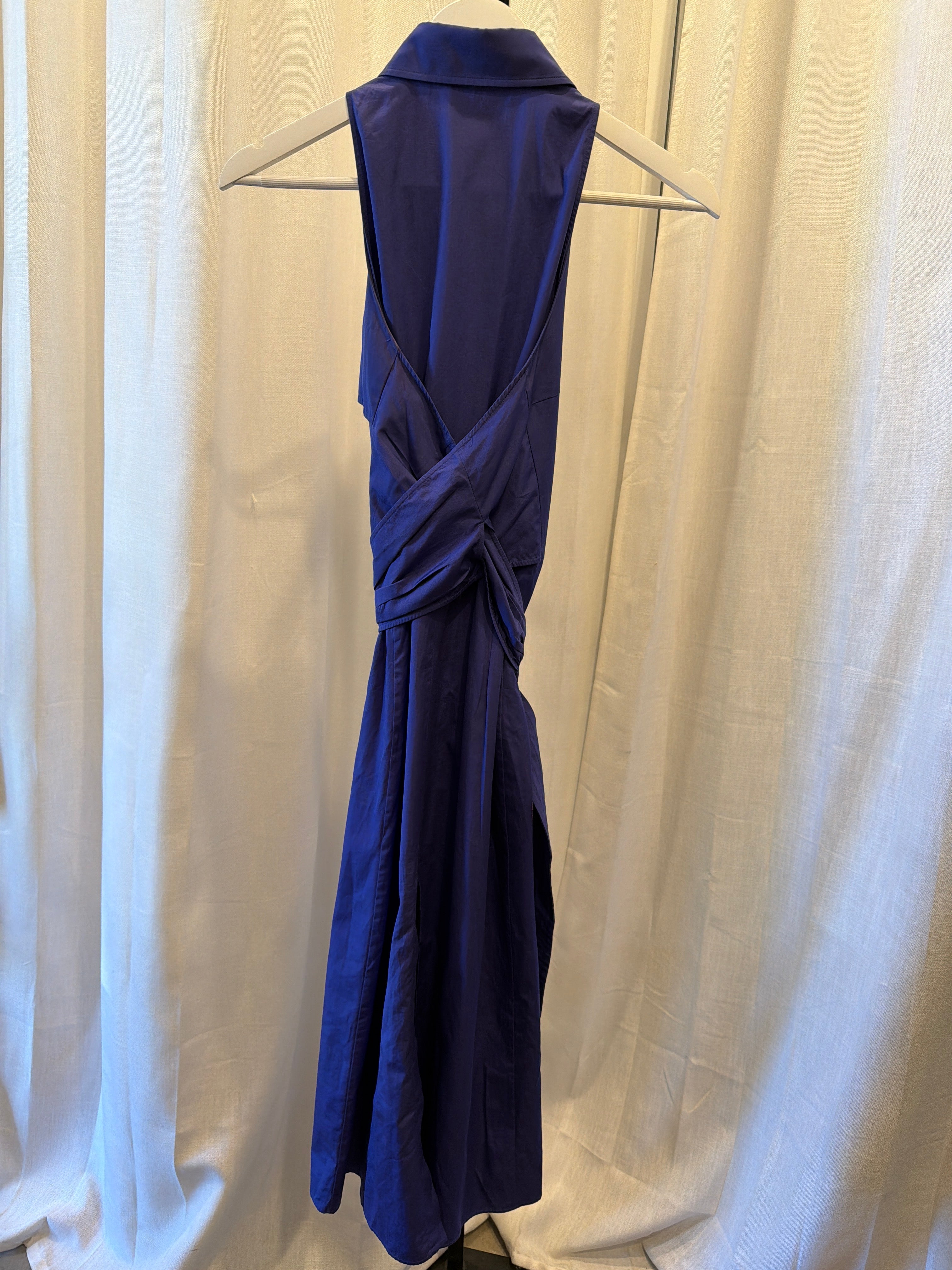 Periwinkle Linen Dress