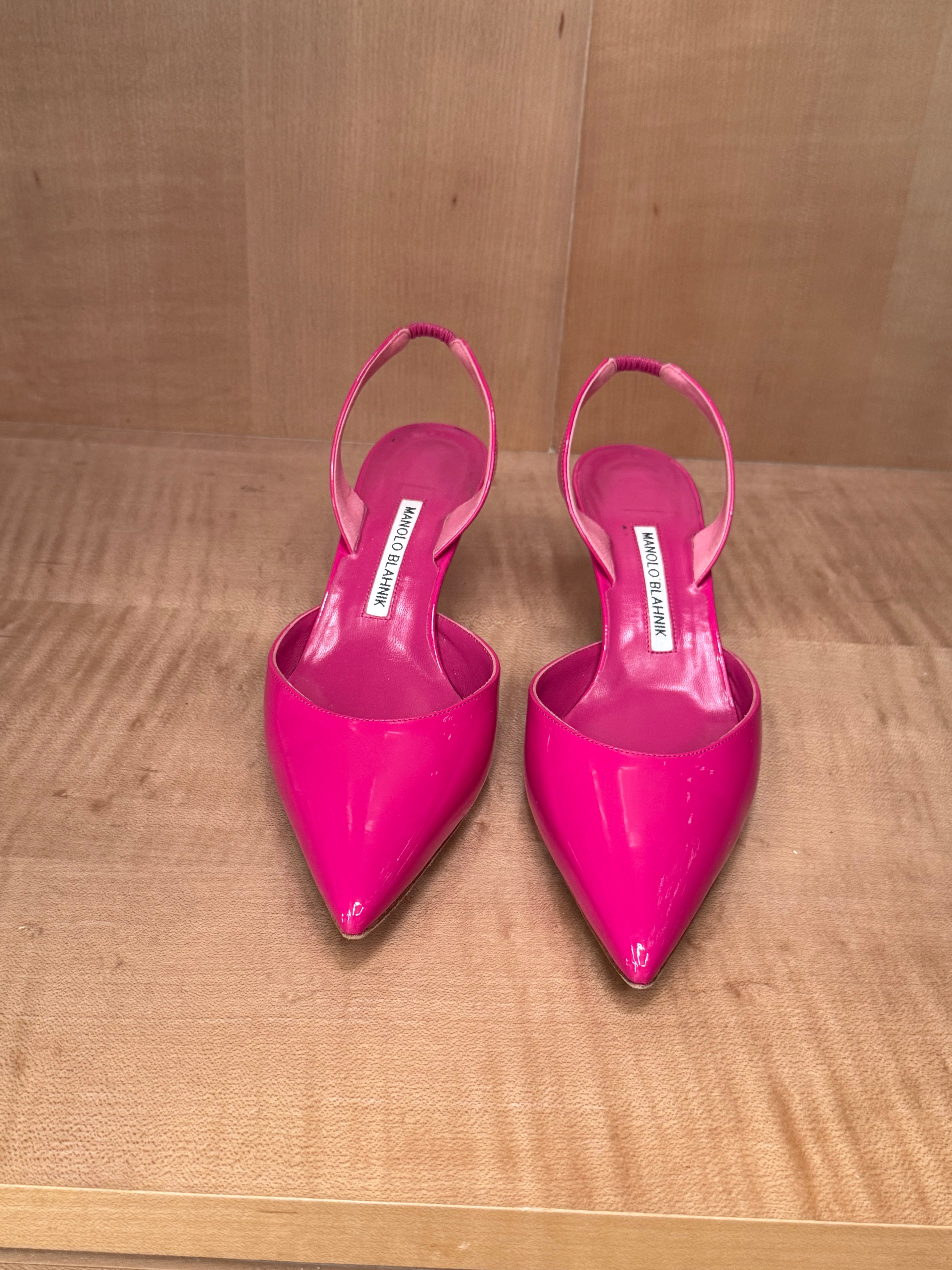 Carolyne 50 Patent Leather Heels (39.5)