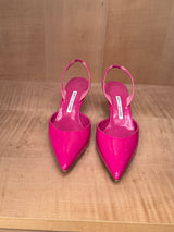 Carolyne 50 Patent Leather Heels (39.5)