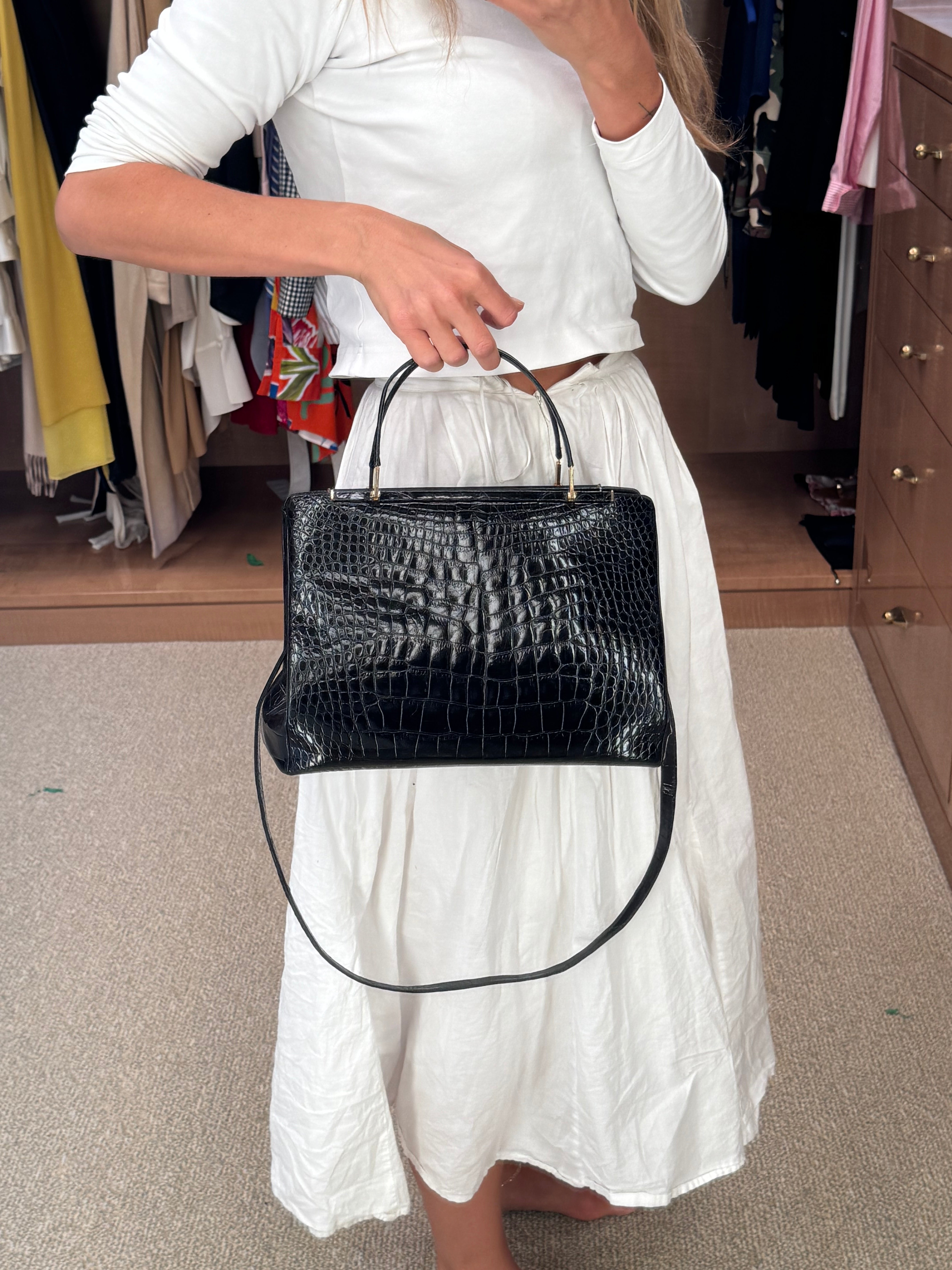 Crocodile Vintage Bag