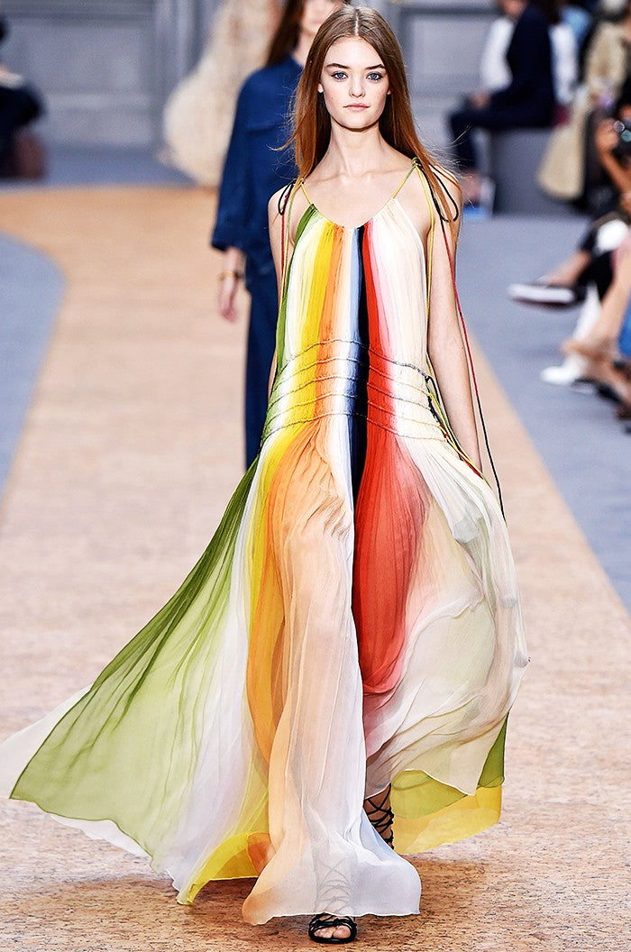 Rainbow Runway Dress