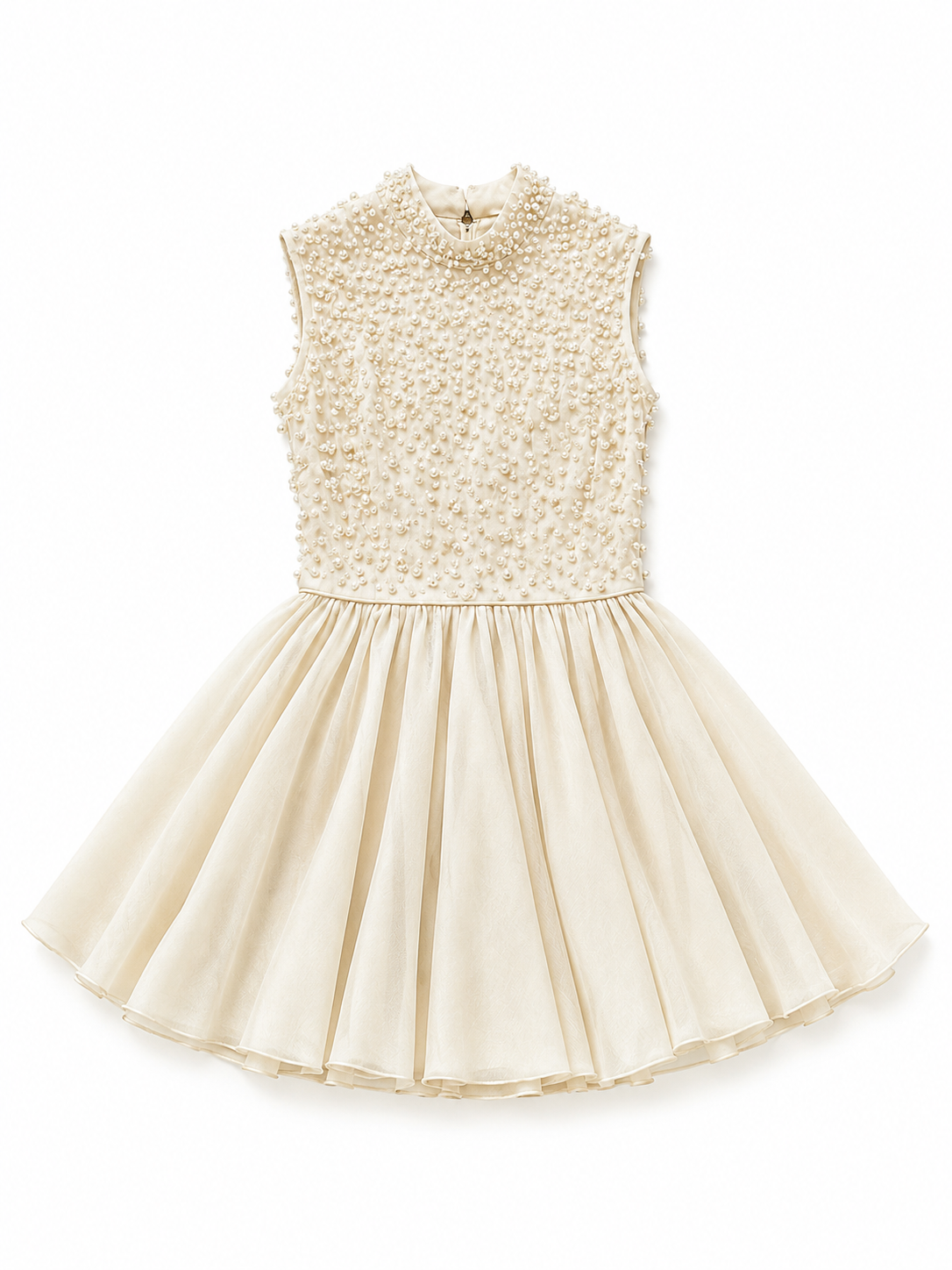 Vintage Beaded Mini Dress