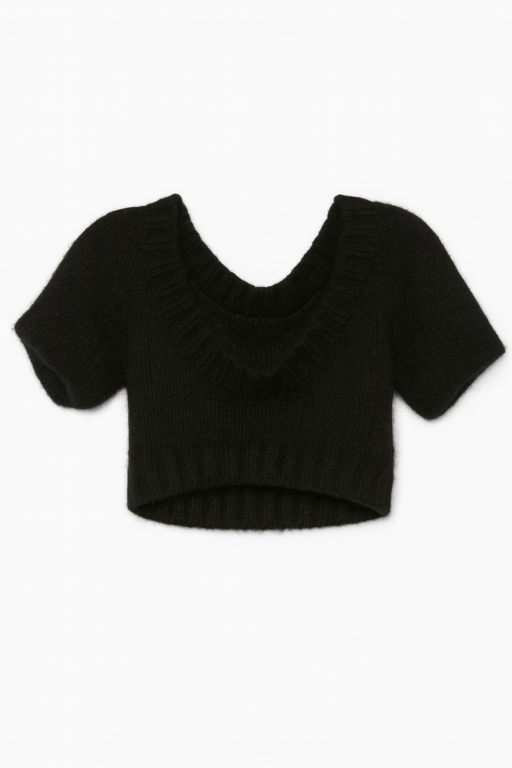 Cropped Cashmere Sweater