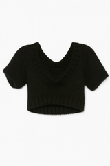 Cropped Cashmere Sweater