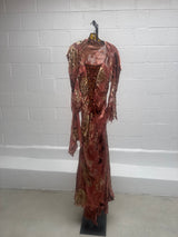 Vintage Dress with Shrug