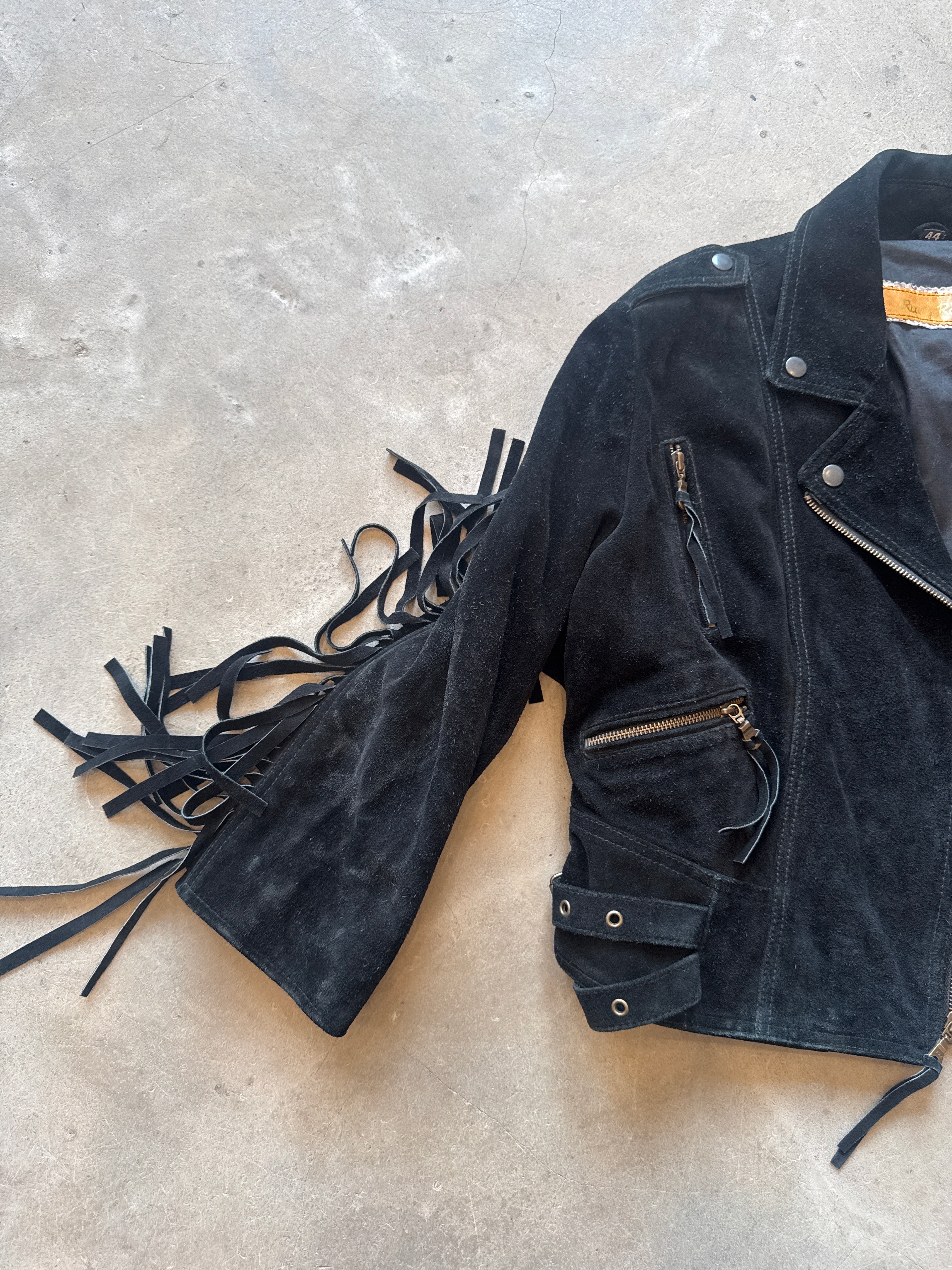 Fringe Suede Jacket