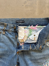 Floral Embroidered Denim 2003