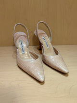Baby pink python sling backs (39)