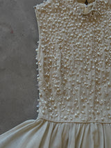 Vintage Beaded Mini Dress
