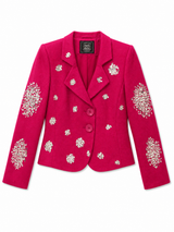 Red and Diamanté Blazer