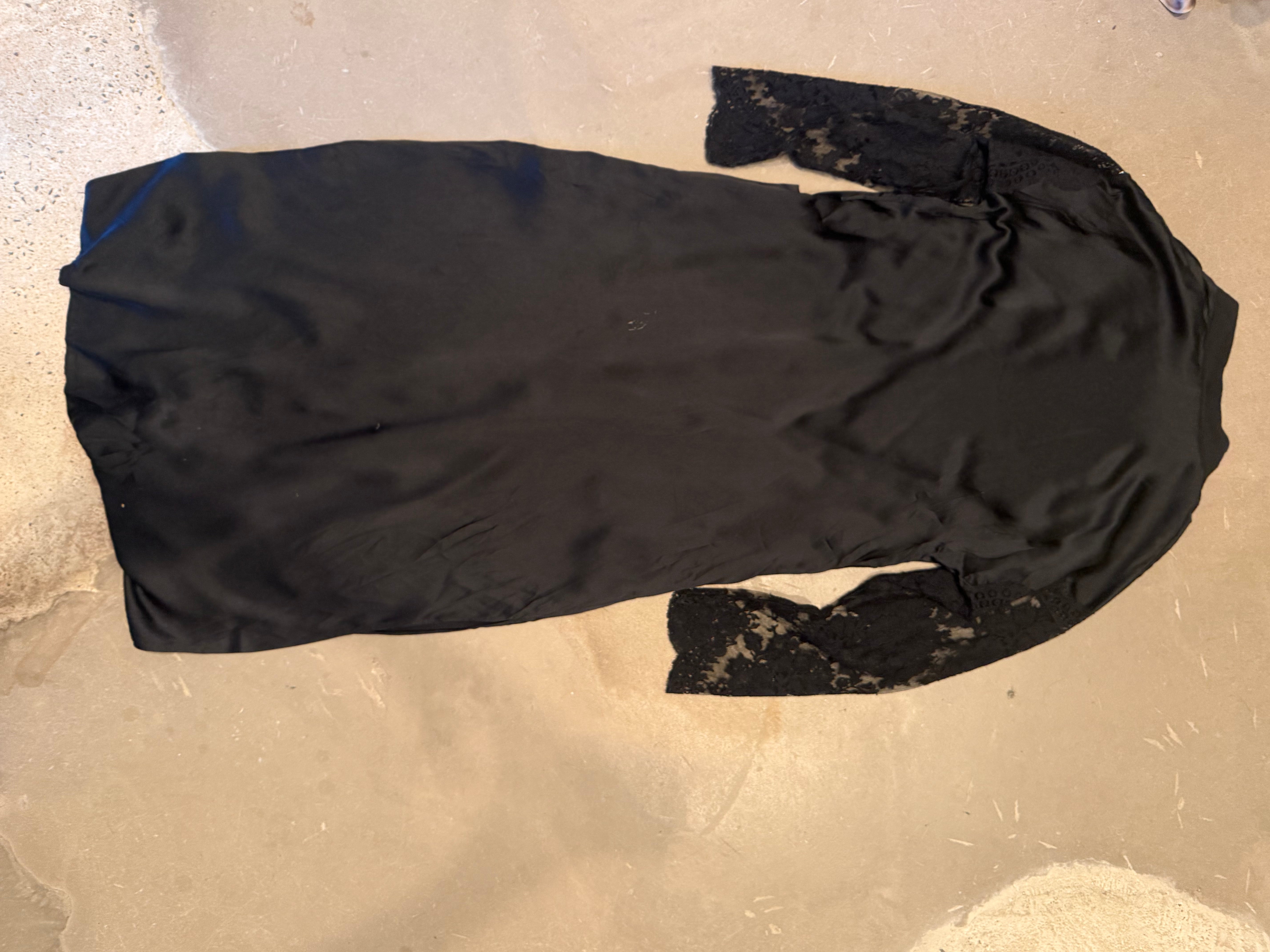 Silk and Lace Duster