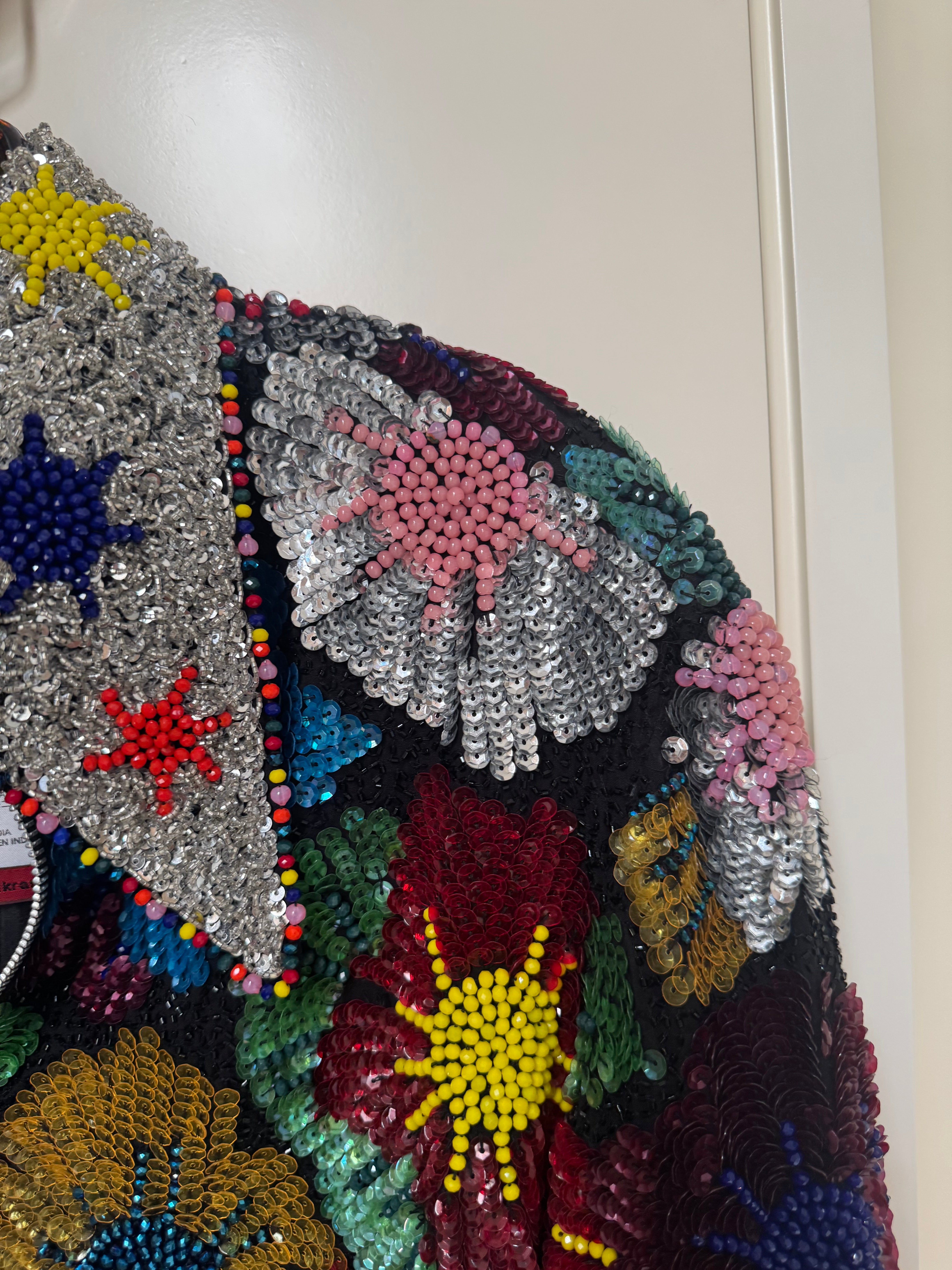 Sequins Biker Jacket