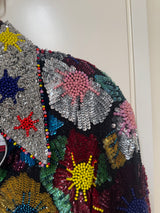 Sequins Biker Jacket