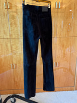 Suede Flare Pants