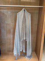 Silver Mesh Scarf
