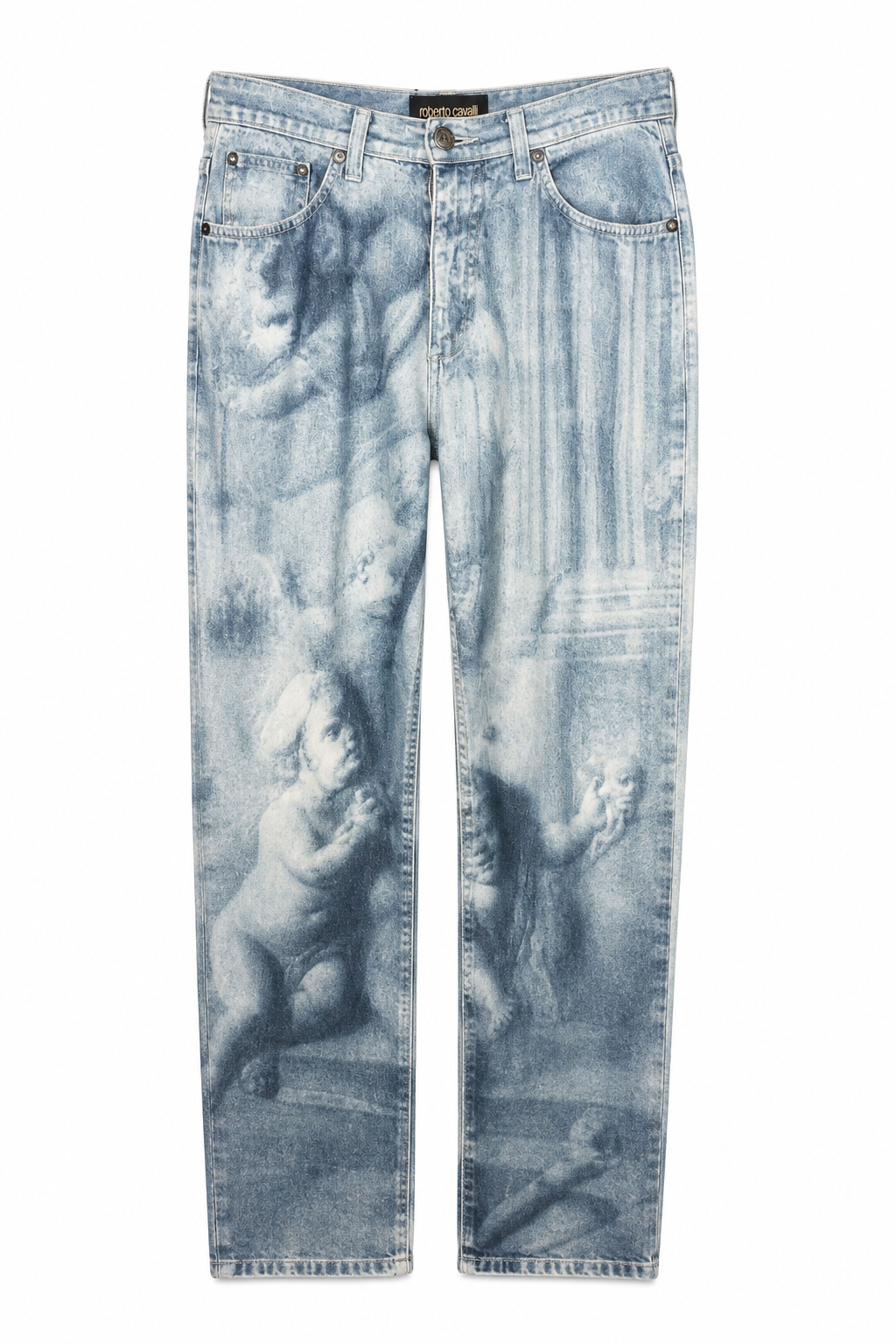 Cherub Print Denim