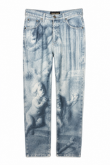 Cherub Print Denim