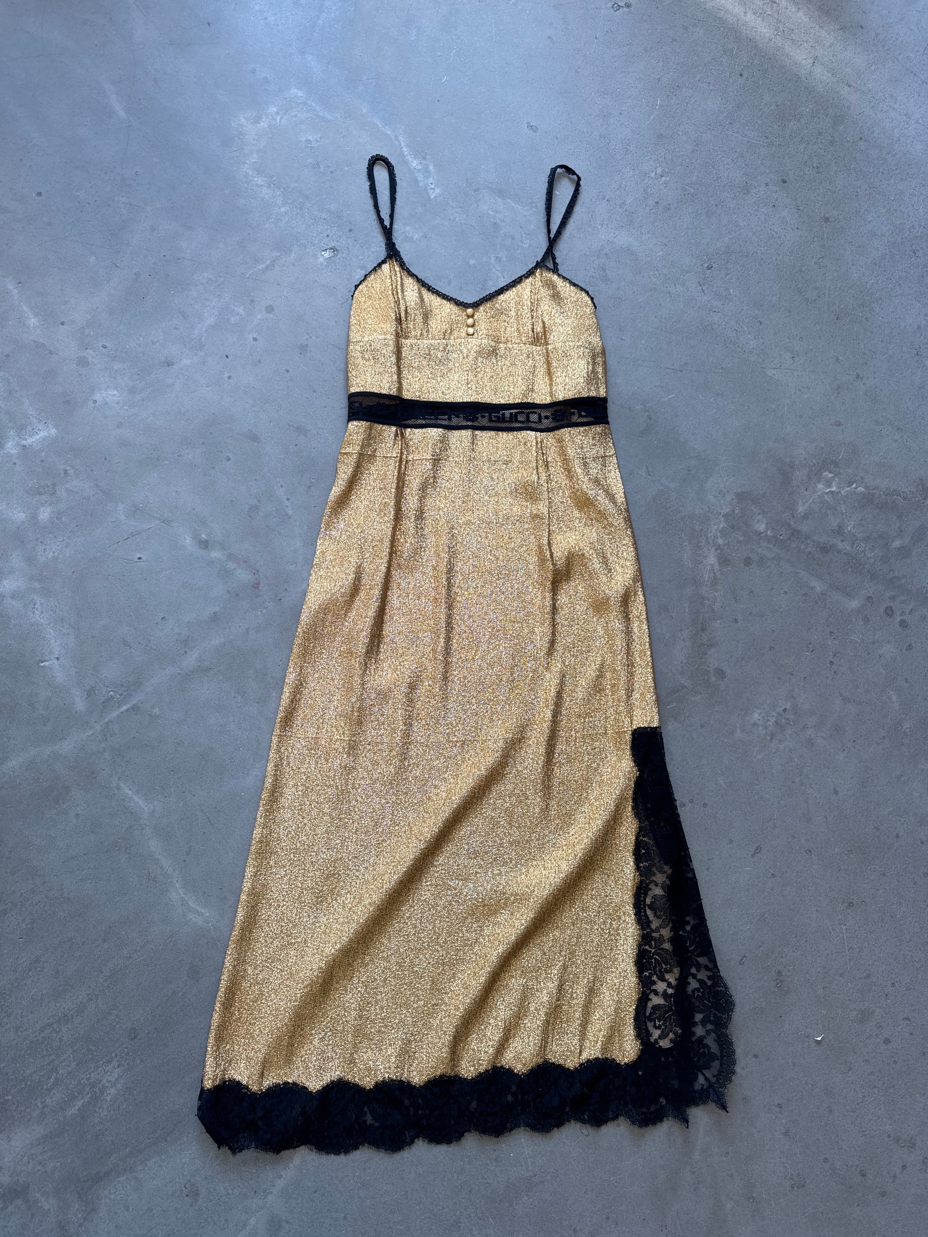 Gold Dress
