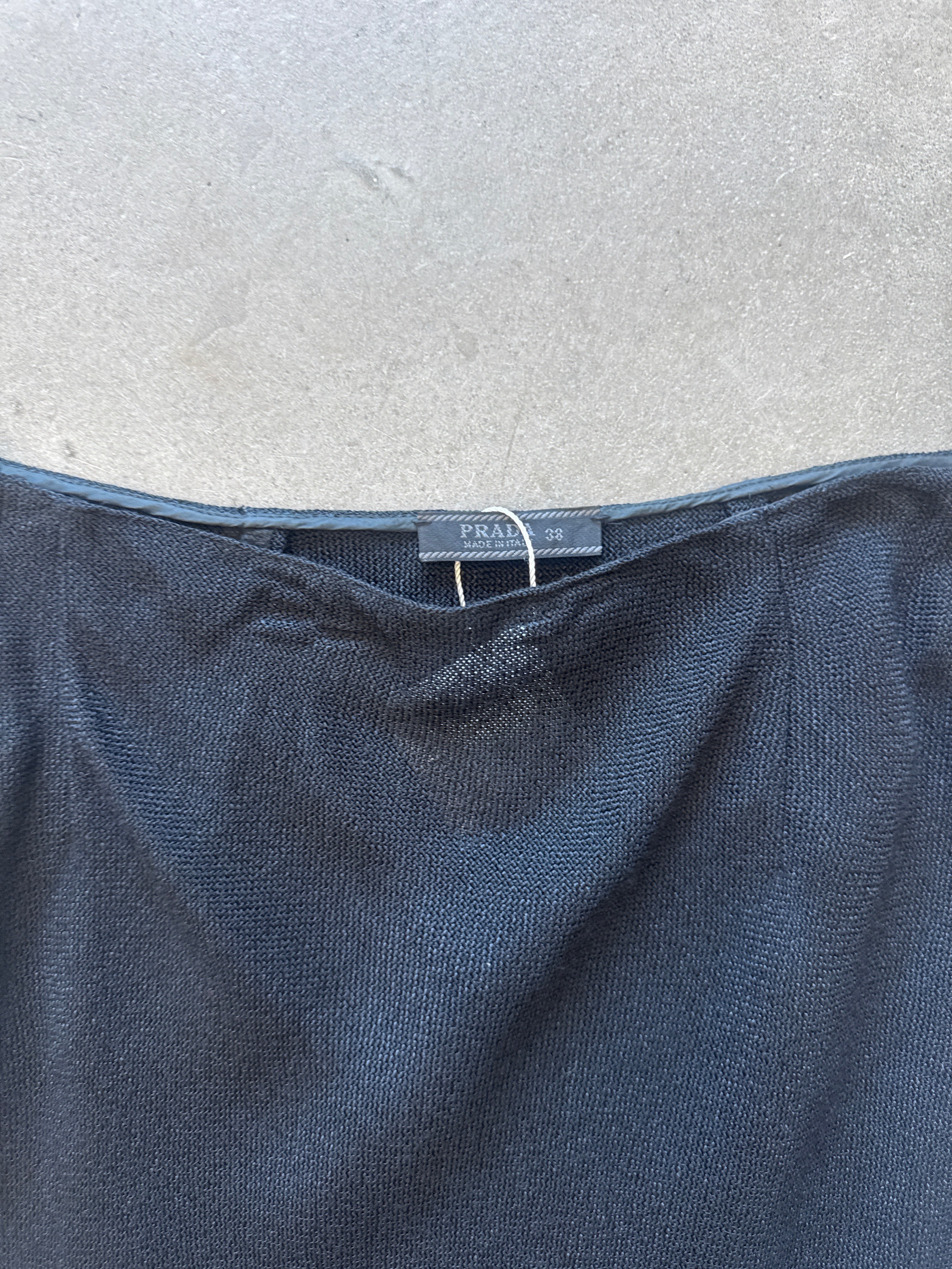 Woven Linen Skirt