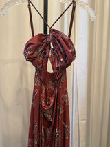 Shell maxi dress