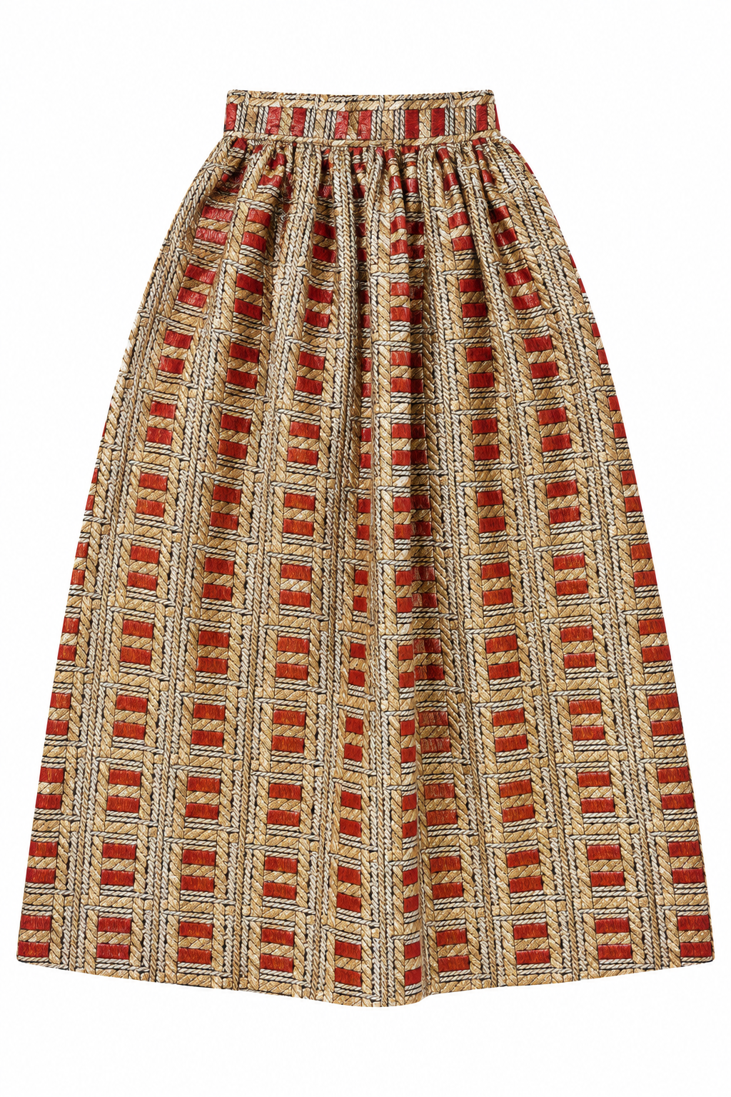 Metallic Vintage Skirt
