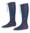 Lace up embroidered Shoes