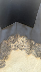 Velvet and Lace V-Neck Cami