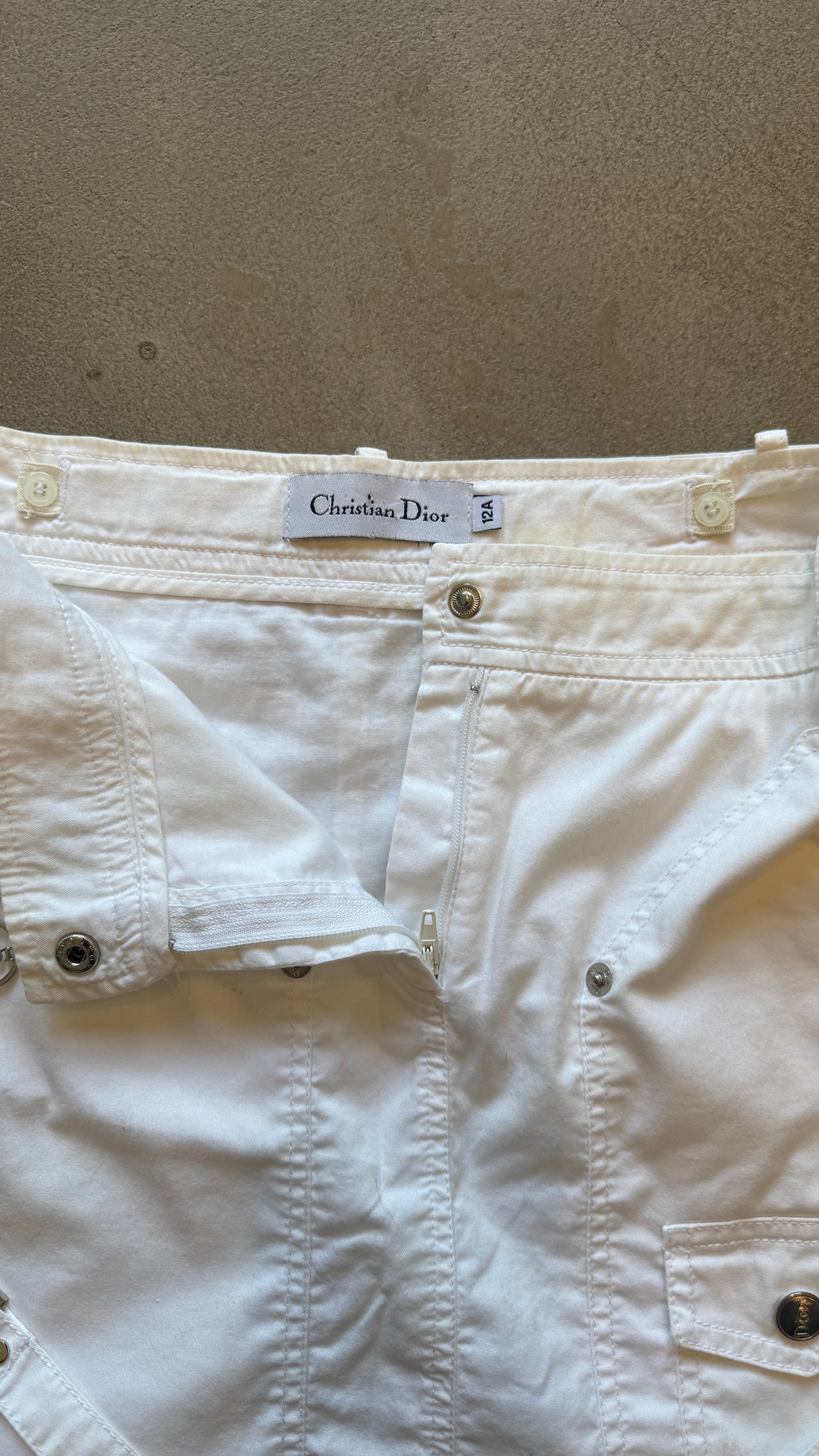 Vintage White Skirt
