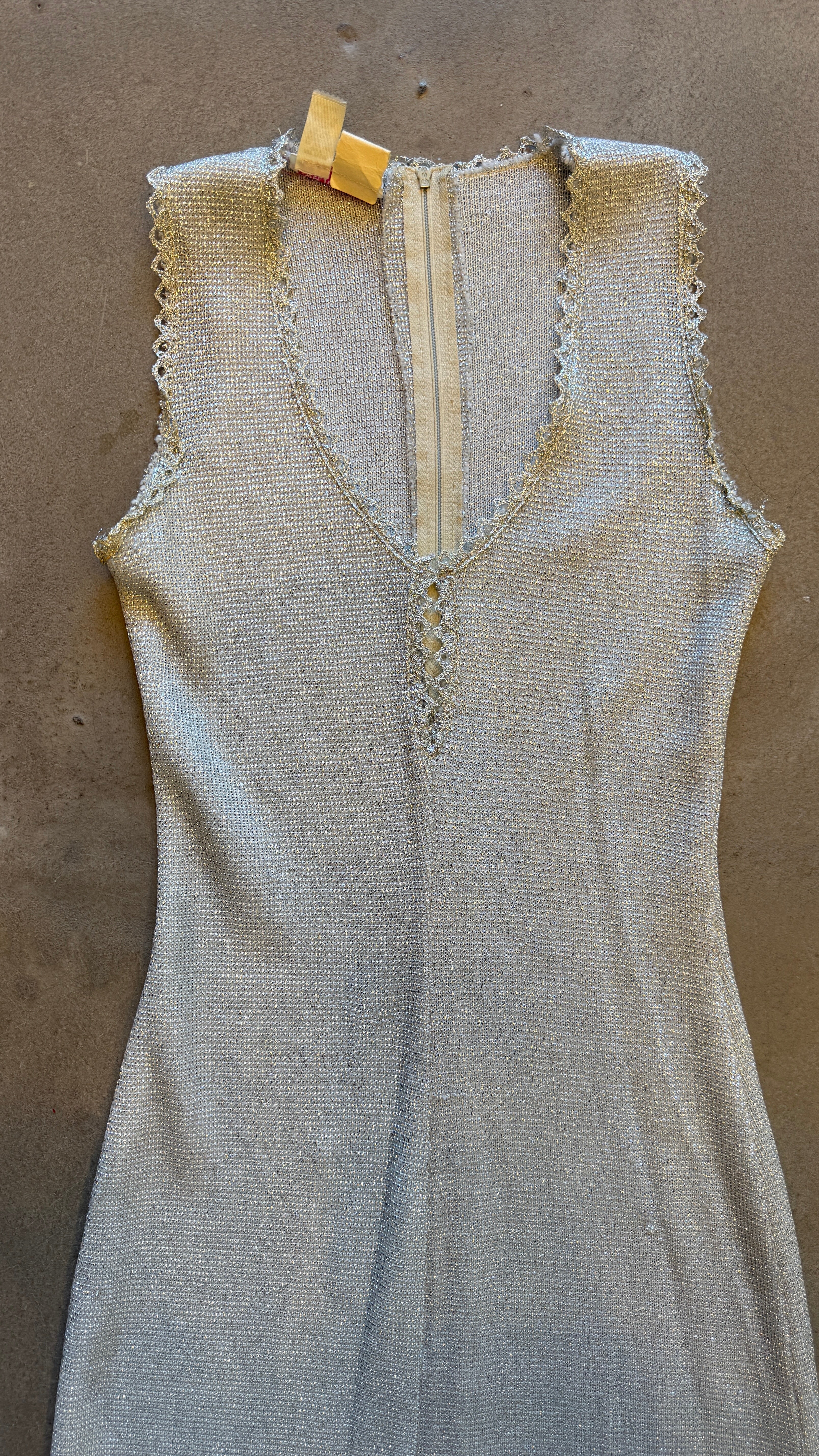 Vintage Silver Dress