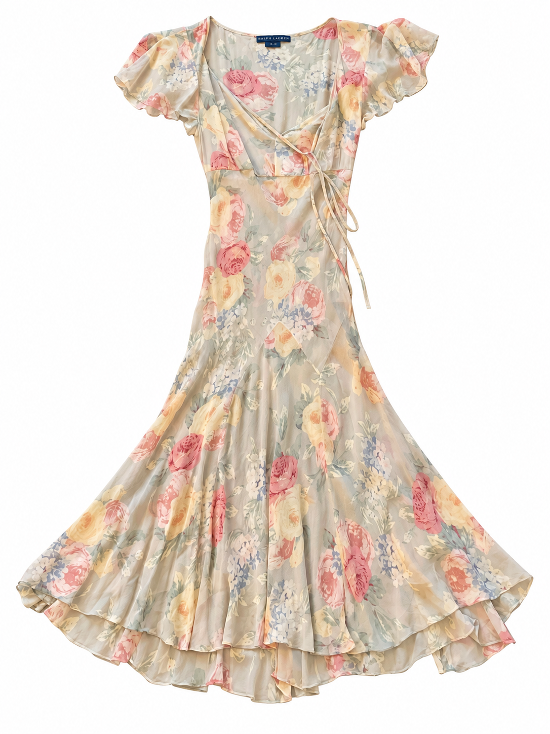 Floral Silk dress