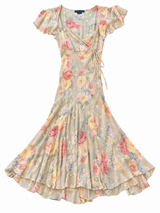Floral Silk dress