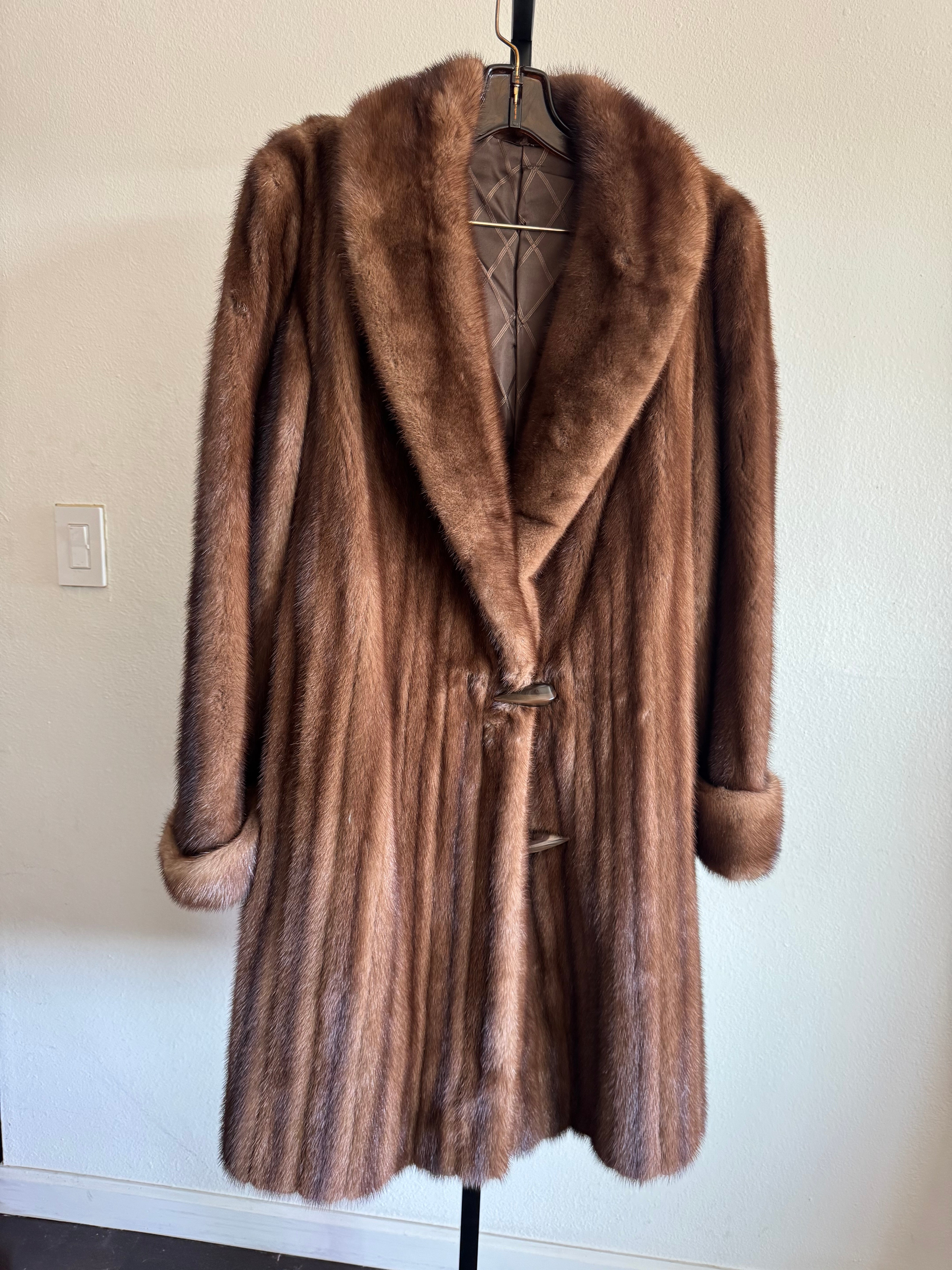 Vintage Fur Coat 1980s