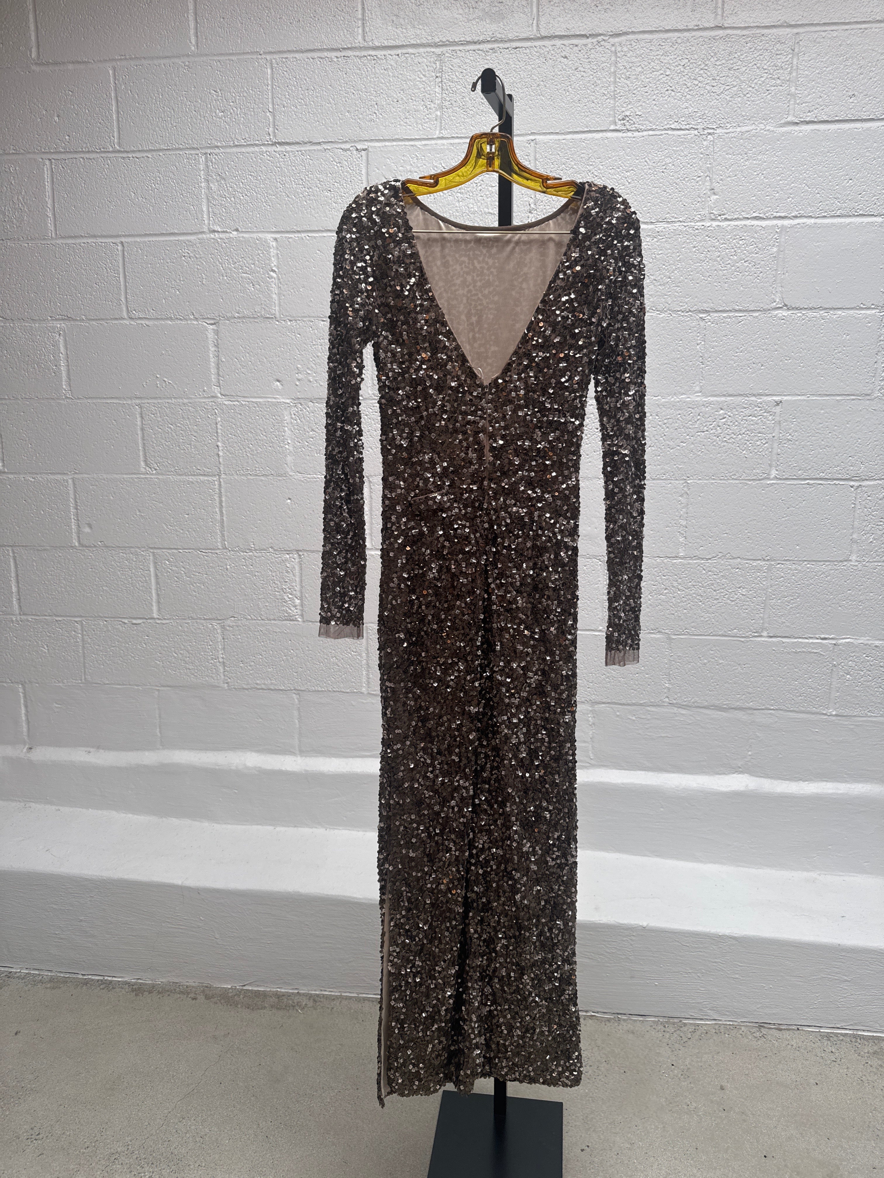 Bronze gown