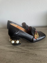 Peyton GG Pearl Mid-Heel Loafer