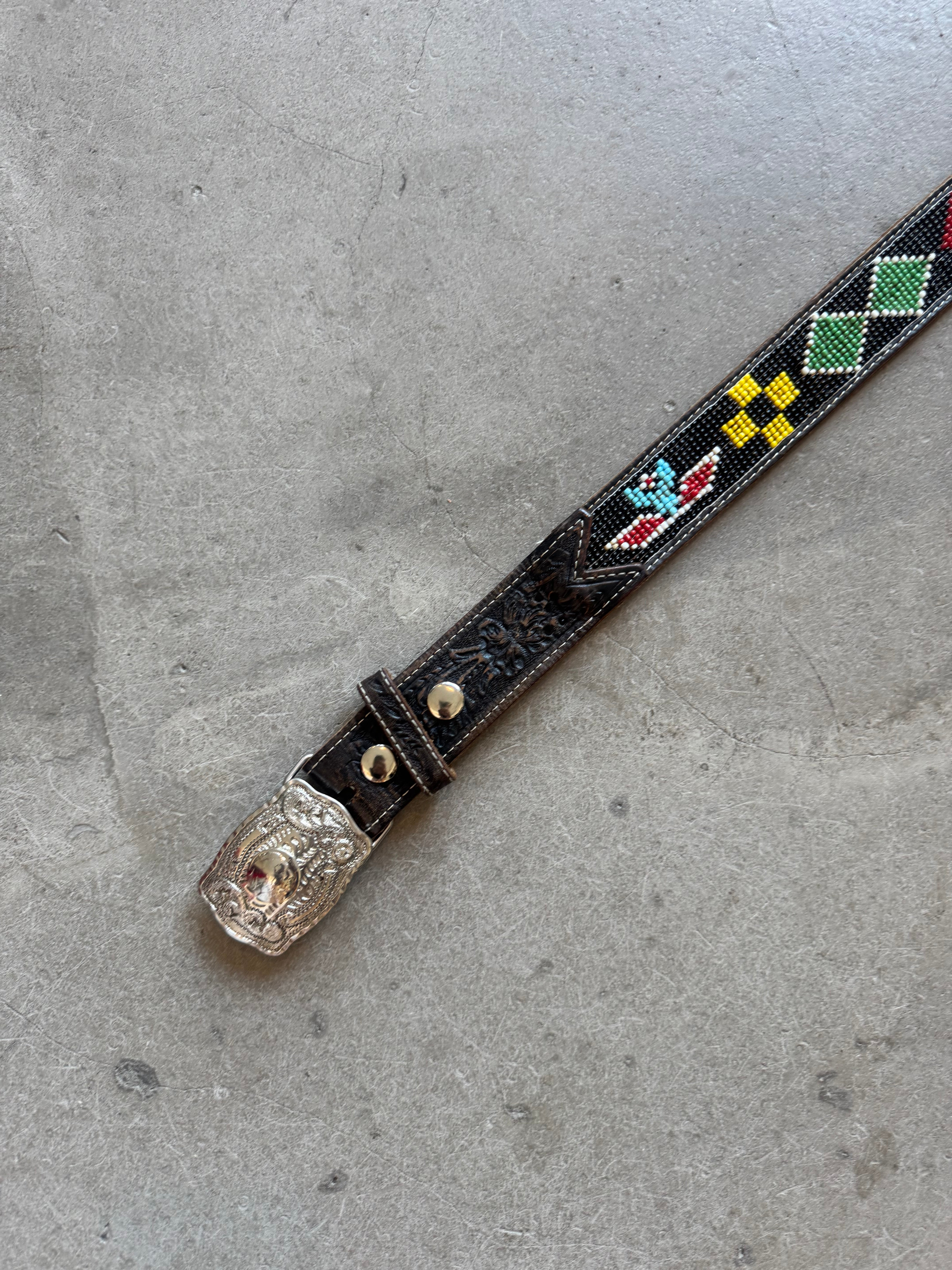 Beaded 1970s Belt