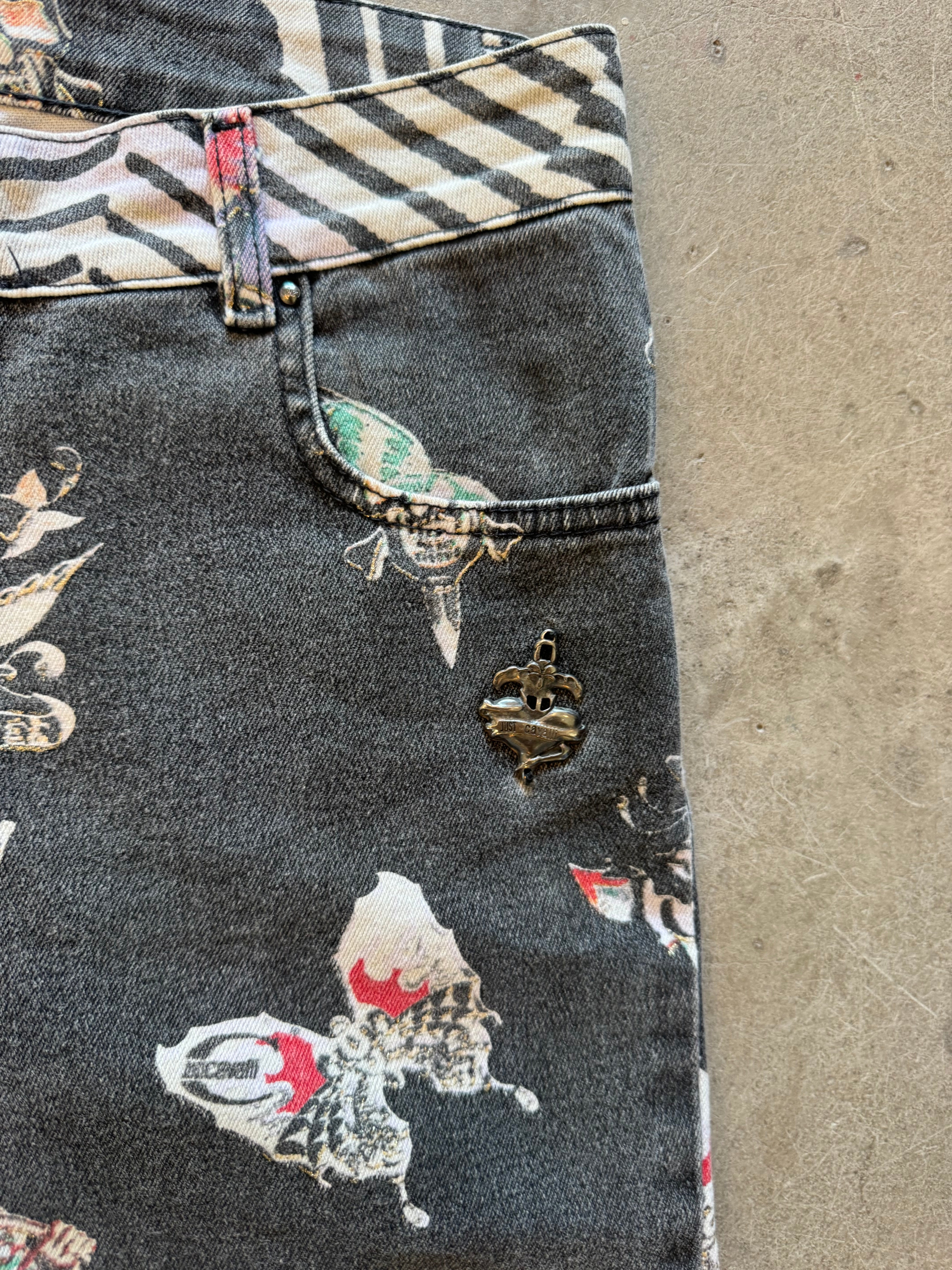 Early 2000s Rare Tattoo Jeans