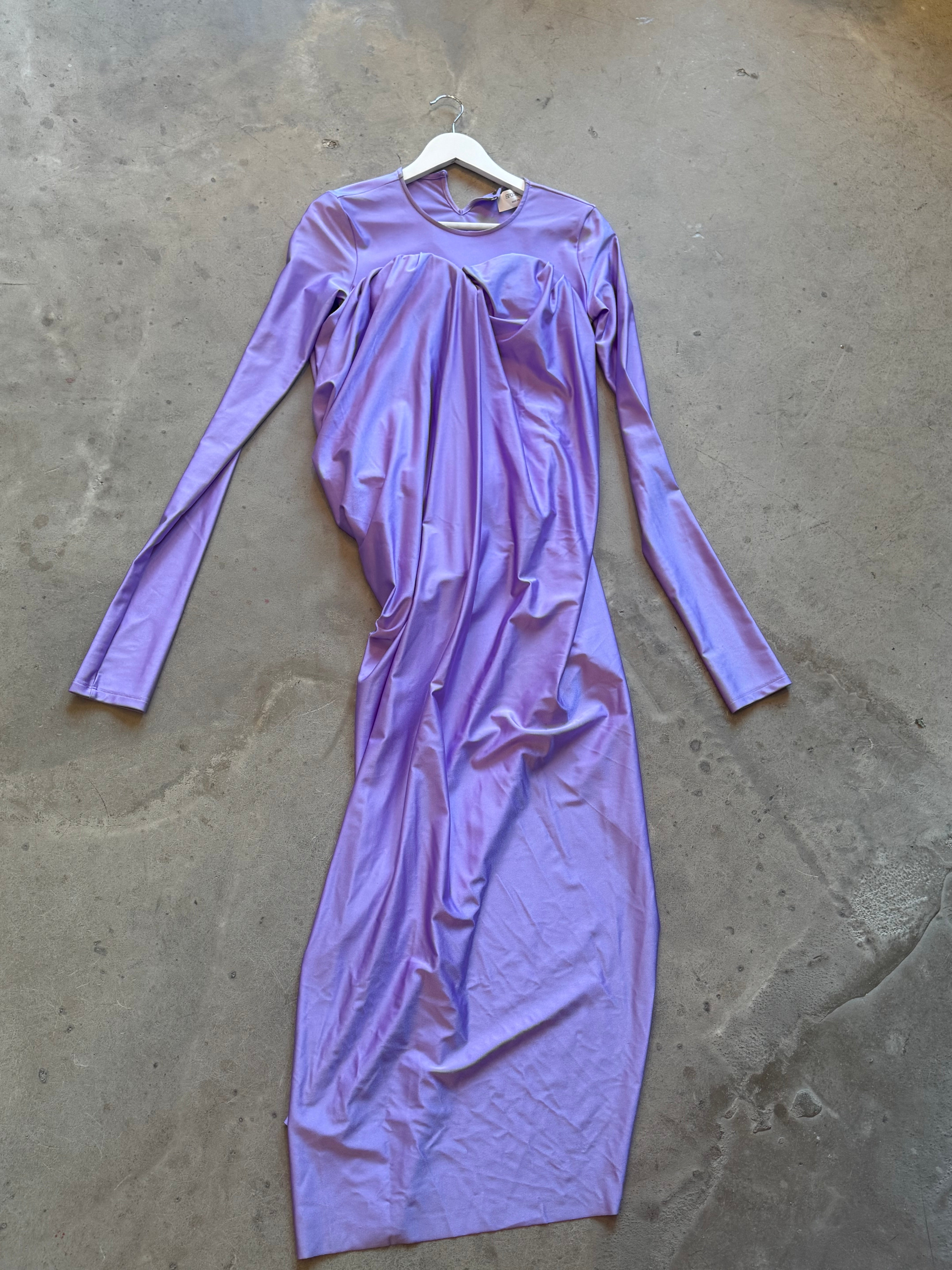 Stretch Violet Dress