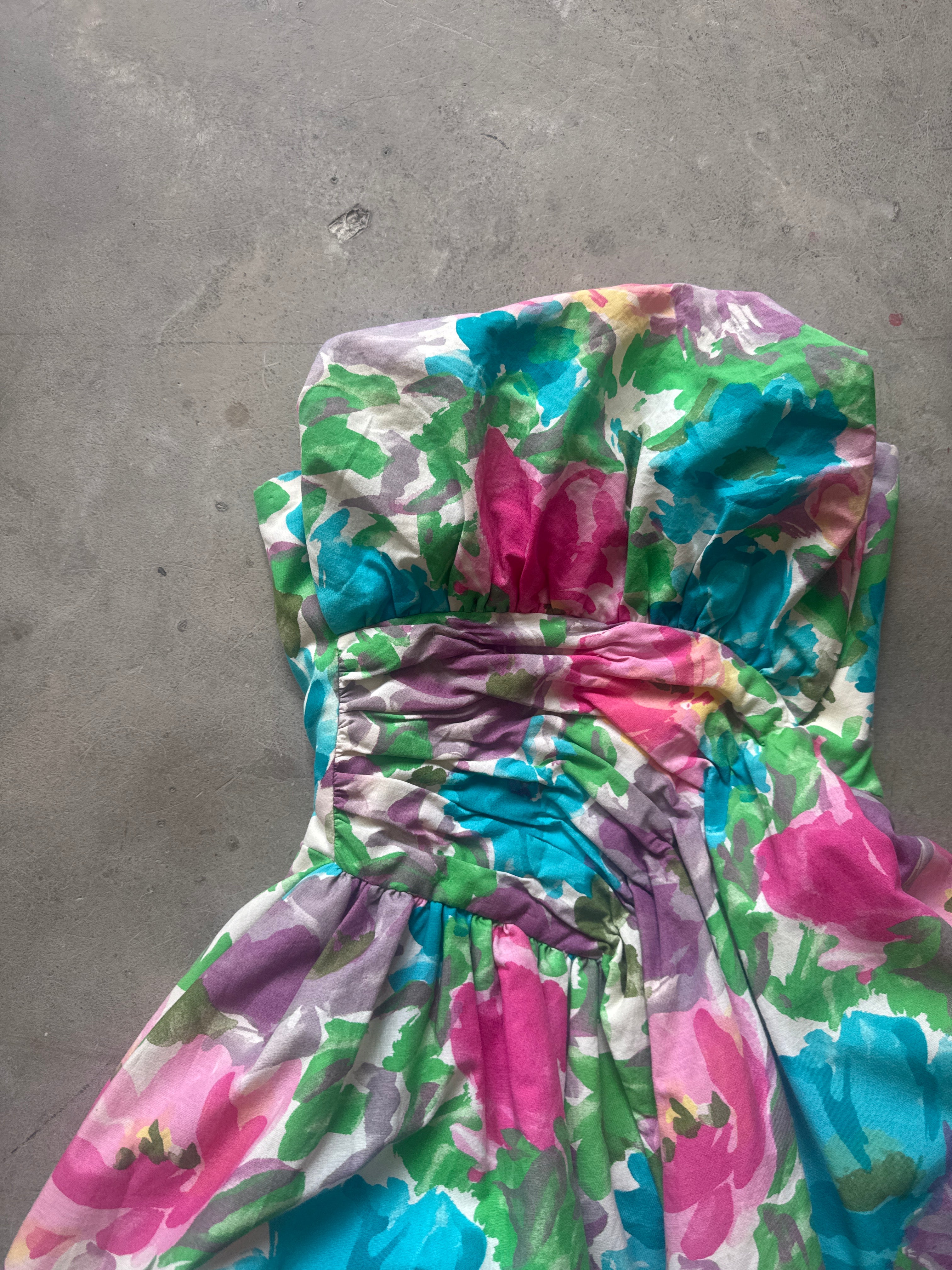 Floral Print Tea Dress