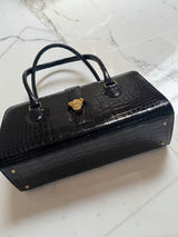 Black Crocodile Bag