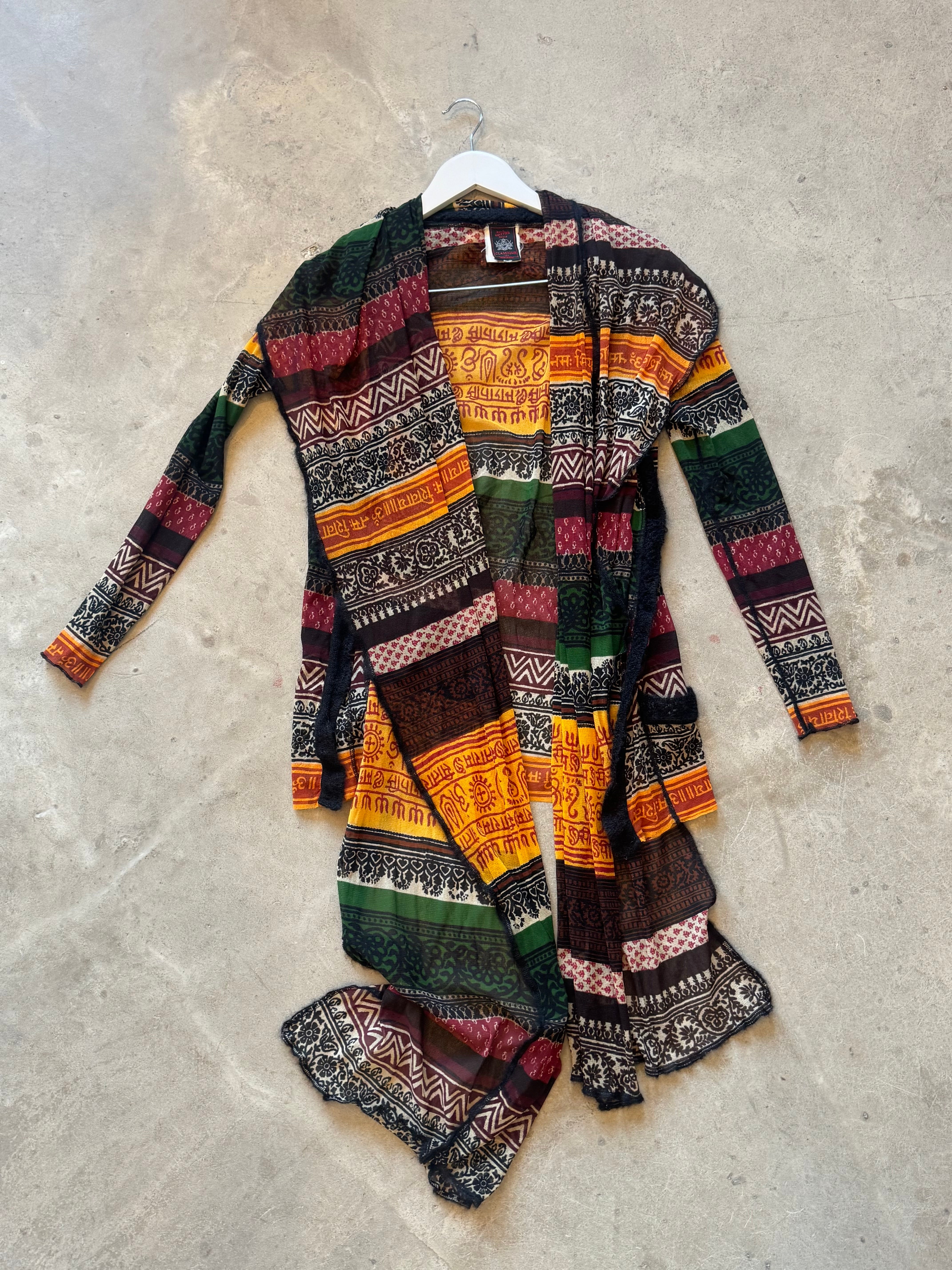 Tribal RARE 1990s cardigan