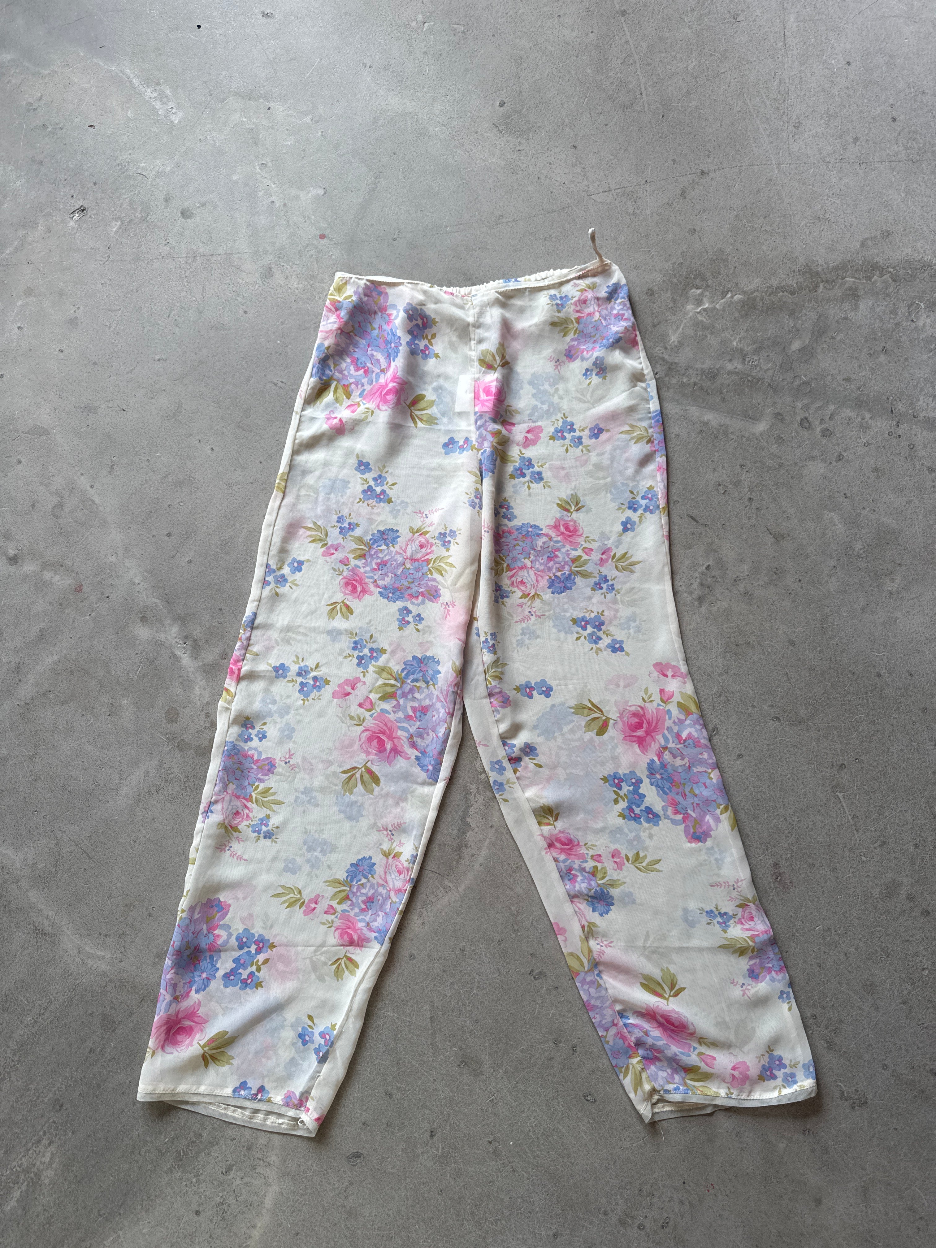 Sheer Rose Pant