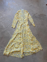 Floral Silk Duster