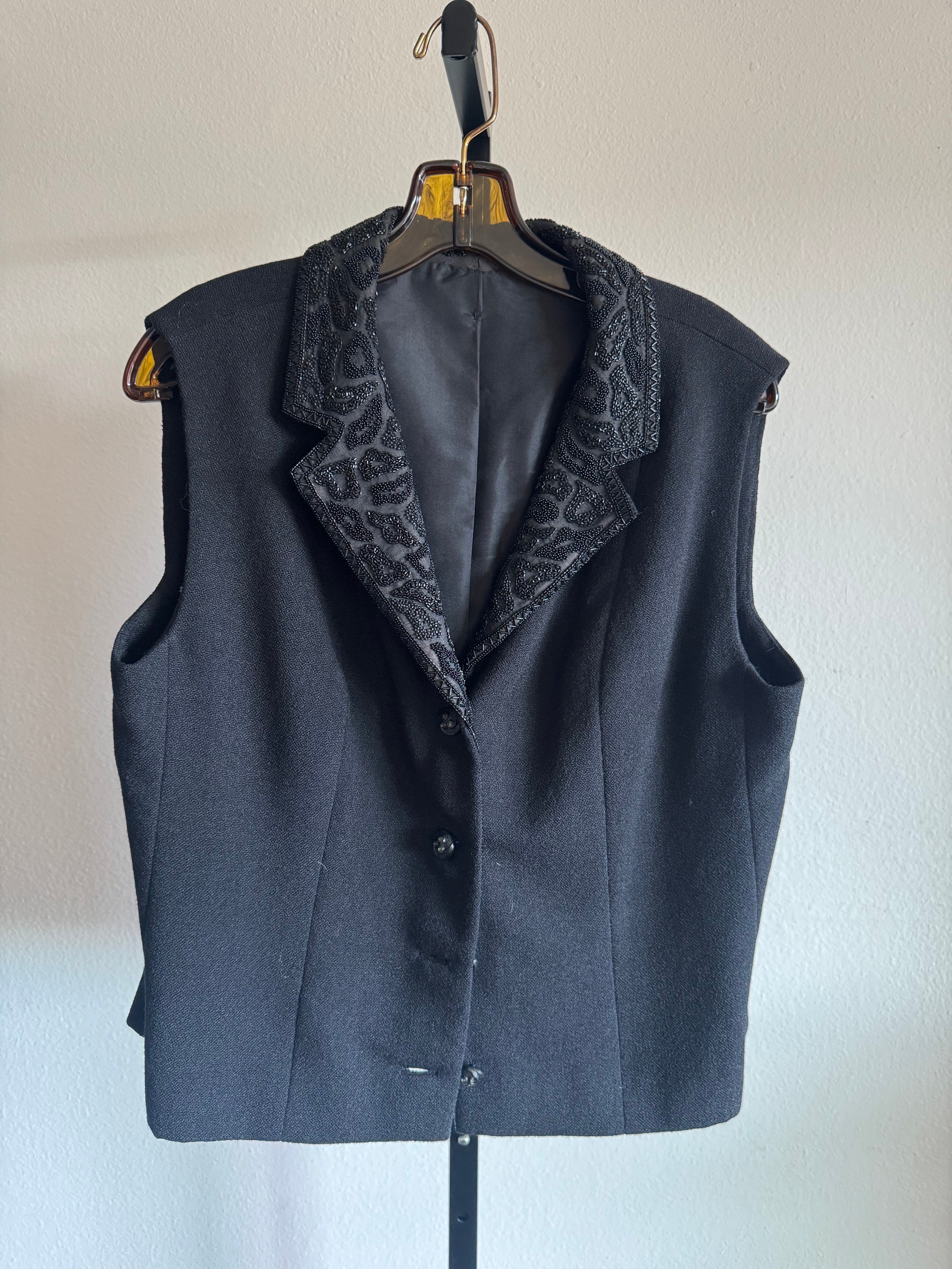 Hand Beaded Vest